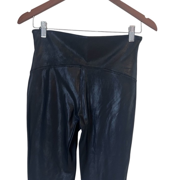Spanx Faux Leather Leggings- High Waisted Vegan Leather- Size XLarge - Picture 8 of 12